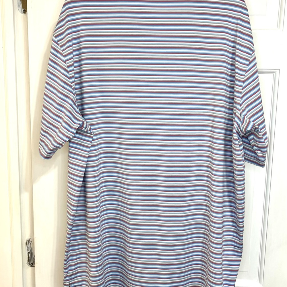 Scotty Cameron Peter Millar Junkyard Dog Circle T Striped Polo Shirt XL Tour - Picture 8 of 13